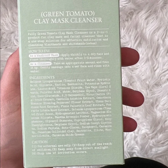Green tomato 🍅clay mask cleanser - Picture 10 of 10